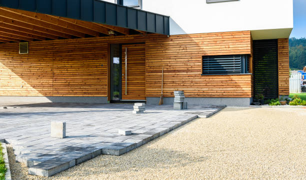 Permeable Paver Driveway in Chisholm, MN
